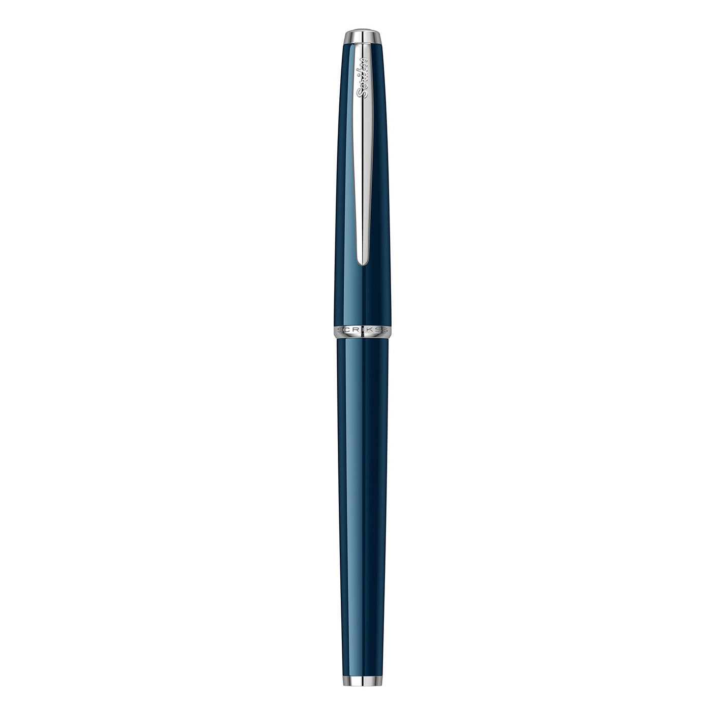 Scrikss Vintage 33 Roller Ball Pen - Navy CT 4