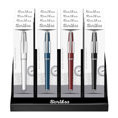 Scrikss Vintage 33 Roller Ball Pen - Navy CT 9