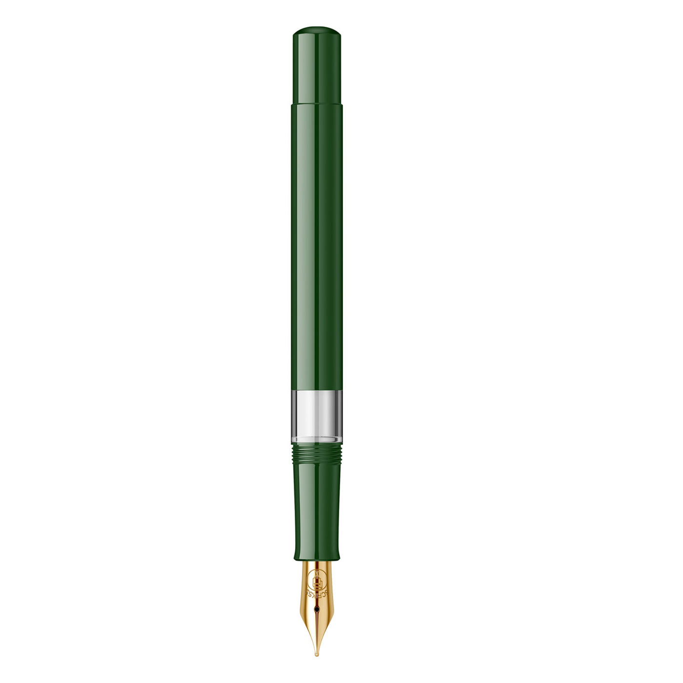 Scrikss 419 Fountain Pen - Dark Green GT 3