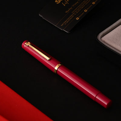 Scrikss 419 Fountain Pen - Magenta GT 10