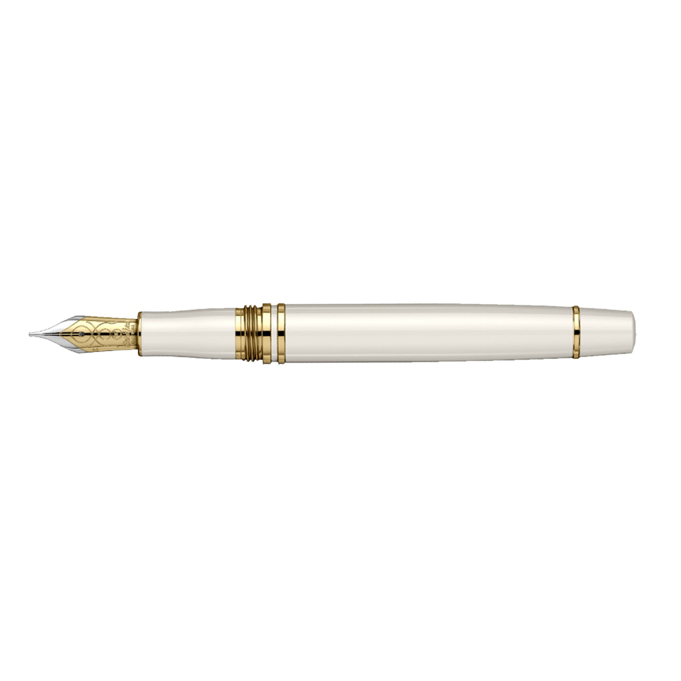 Scrikss Fortune Fountain Pen - White GT