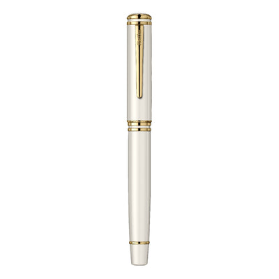 Scrikss Fortune Fountain Pen - White GT