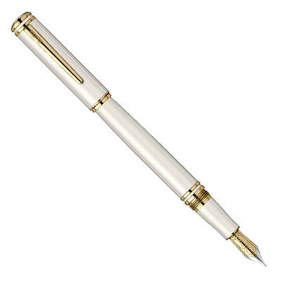 Scrikss Fortune Fountain Pen - White GT
