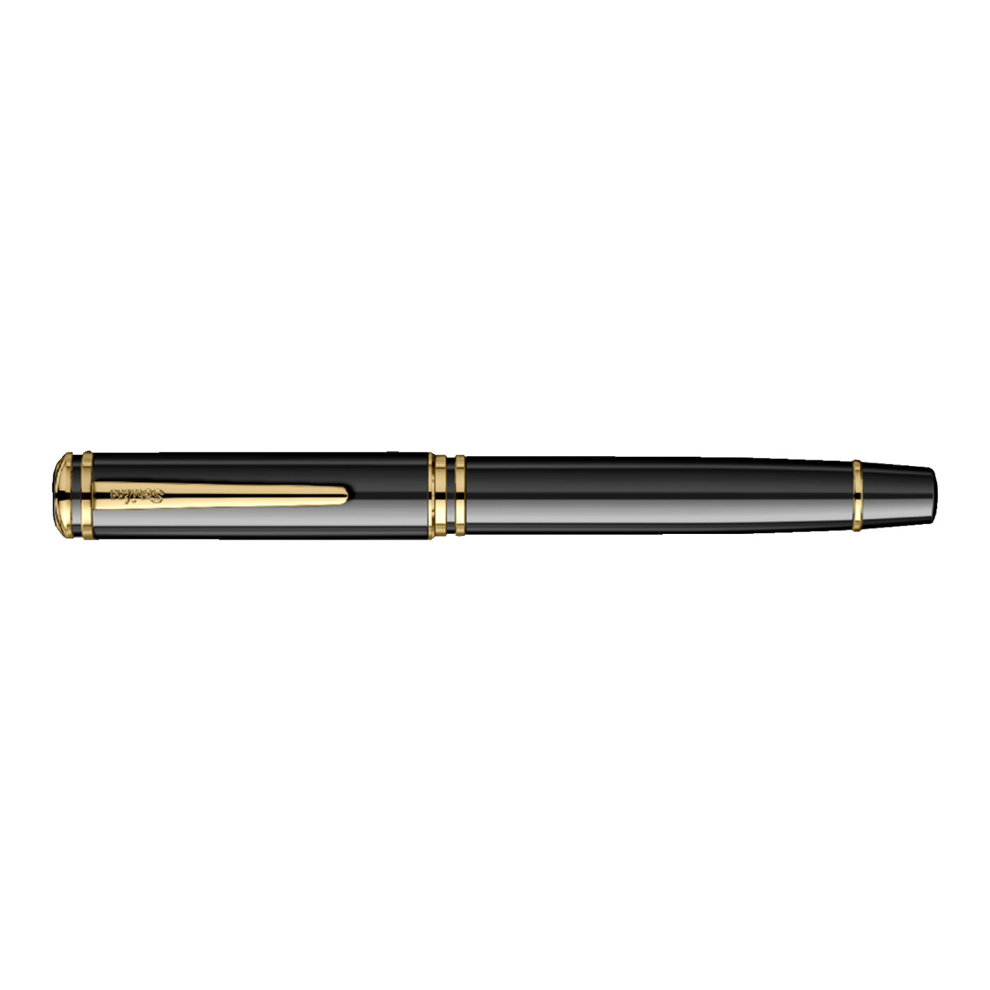 Scrikss Fortune Roller Ball Pen - Black GT