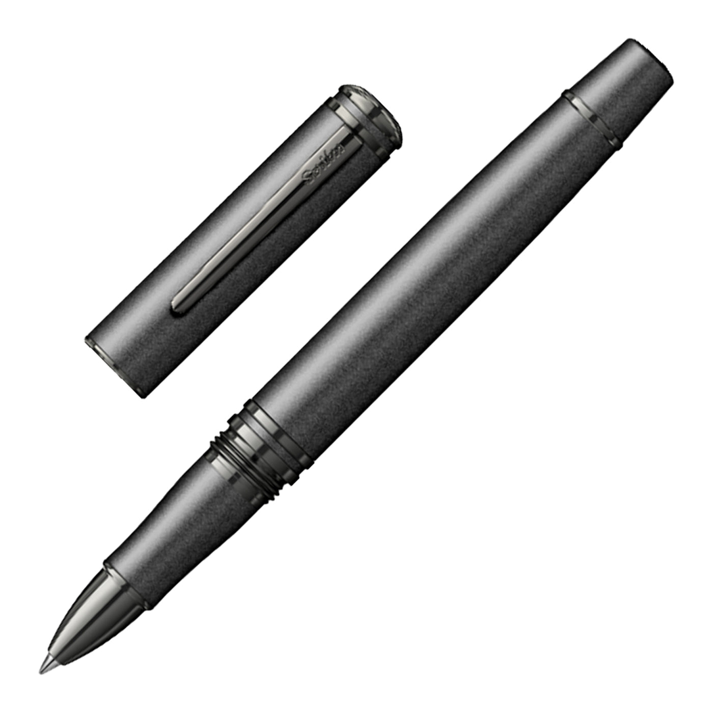 Scrikss Fortune Roller Ball Pen - Matte Black BT