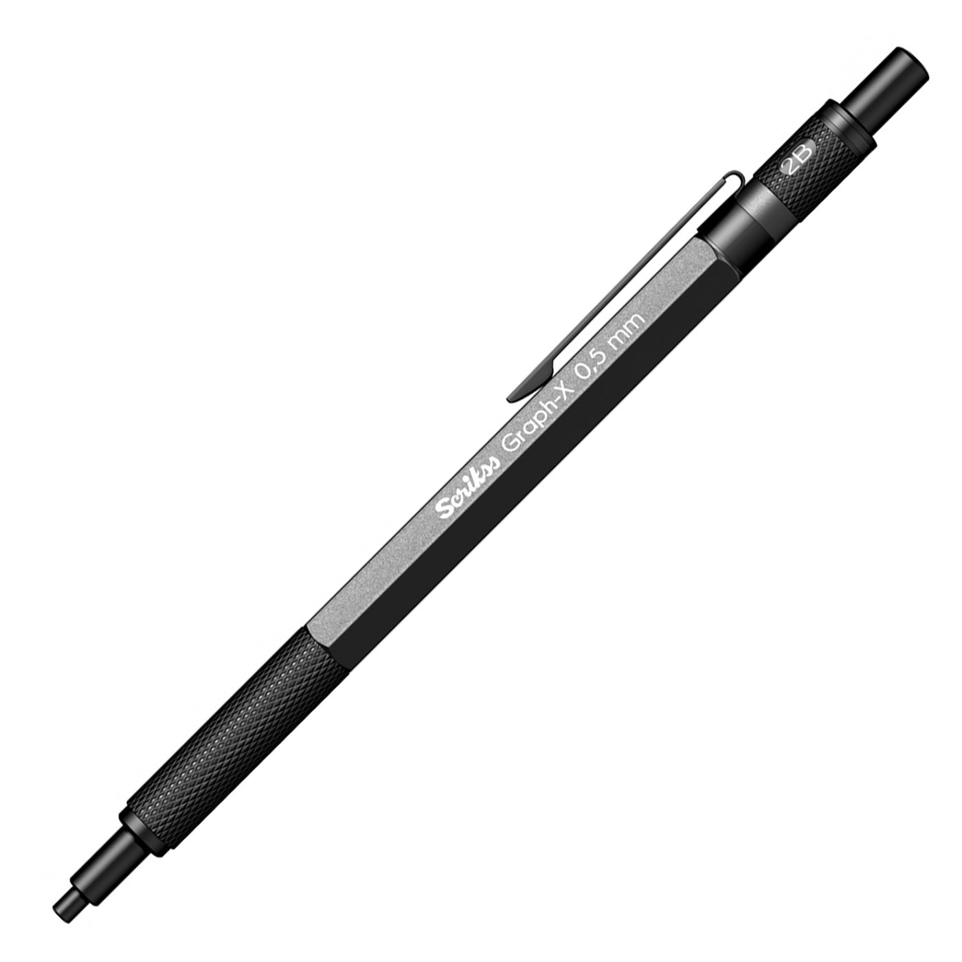 Scrikss Graph-X 0.5mm Mechanical Pencil - Anthracite Grey 10