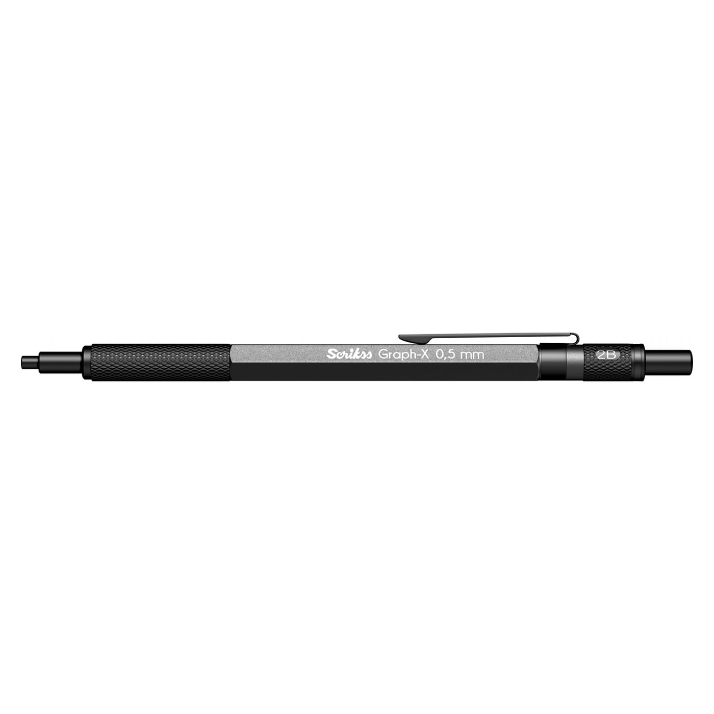 Scrikss Graph-X 0.5mm Mechanical Pencil - Anthracite Grey 12