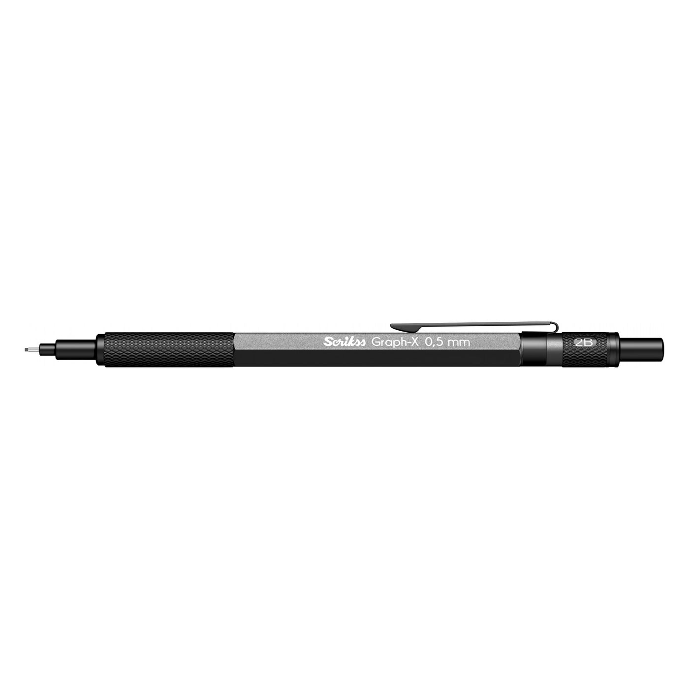 Scrikss Graph-X 0.5mm Mechanical Pencil - Anthracite Grey 4