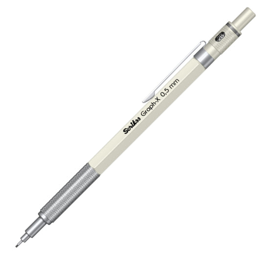 Scrikss Graph-X 0.5mm Mechanical Pencil - Ivory