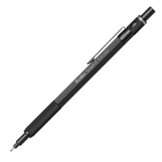 Scrikss Graph-X 0.5mm Mechanical Pencil - Matte Black