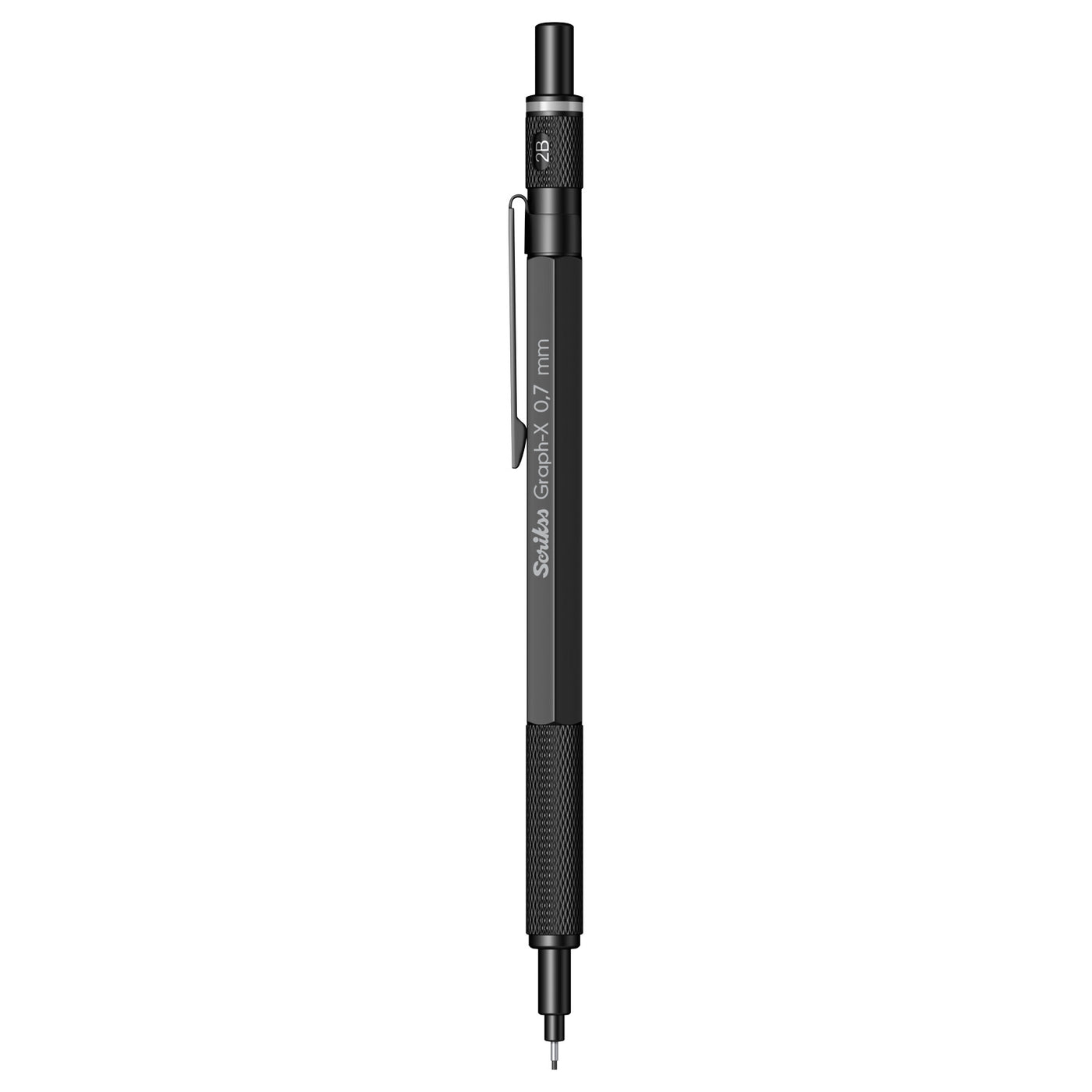 Scrikss Graph-X 0.7mm Mechanical Pencil - Matte Black