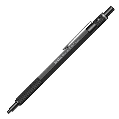 Scrikss Graph-X 0.7mm Mechanical Pencil - Matte Black