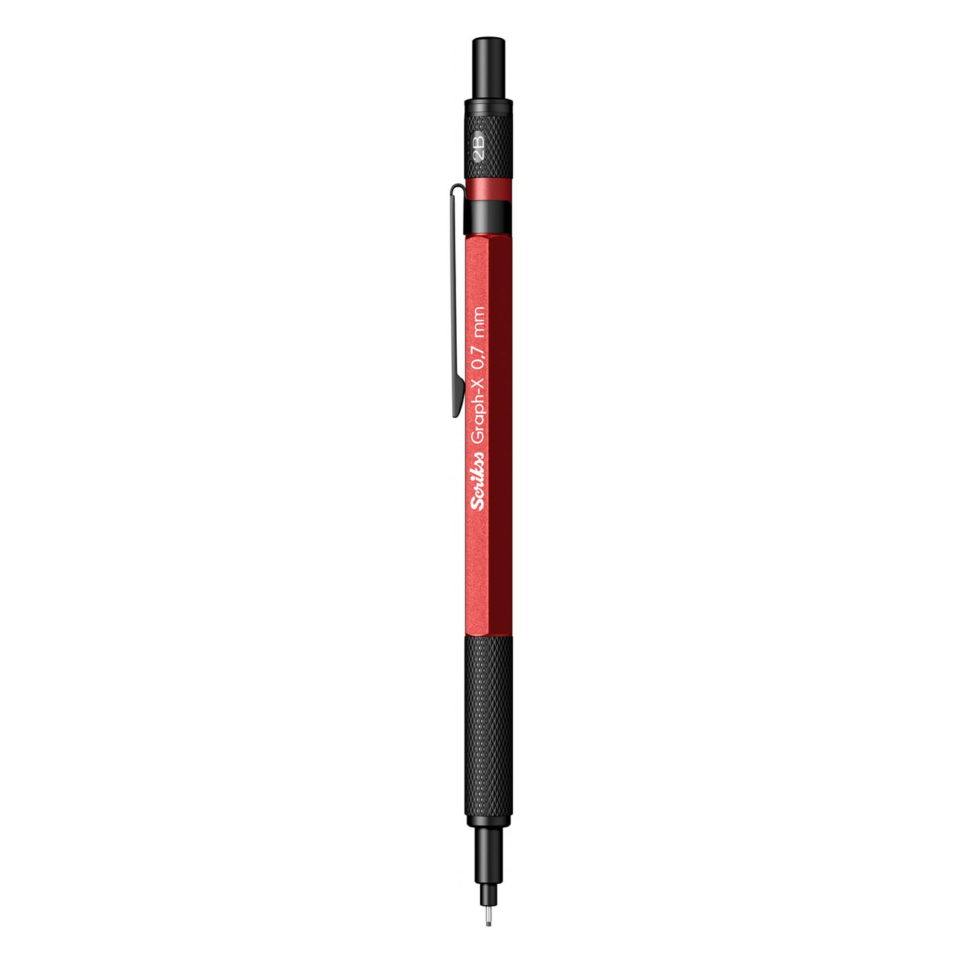 Scrikss Graph-X 0.7mm Mechanical Pencil - Red