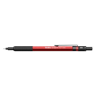 Scrikss Graph-X 0.7mm Mechanical Pencil - Red