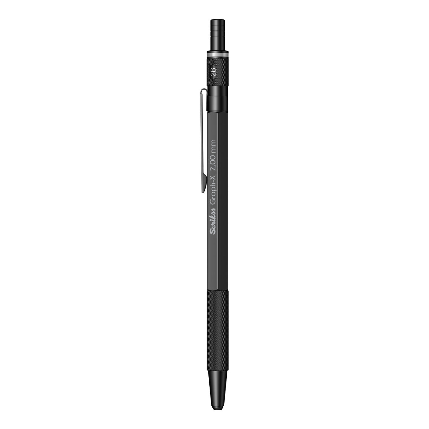 Scrikss Graph-X 2mm Mechanical Pencil - Matte Black