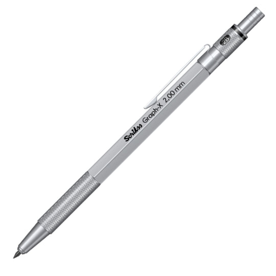 Scrikss Graph-X 2mm Mechanical Pencil -Satin Chrome