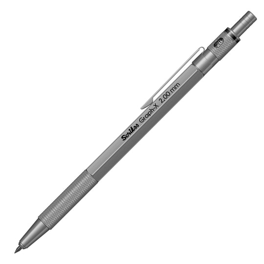 Scrikss Graph-X 2mm Mechanical Pencil -Satin Grey