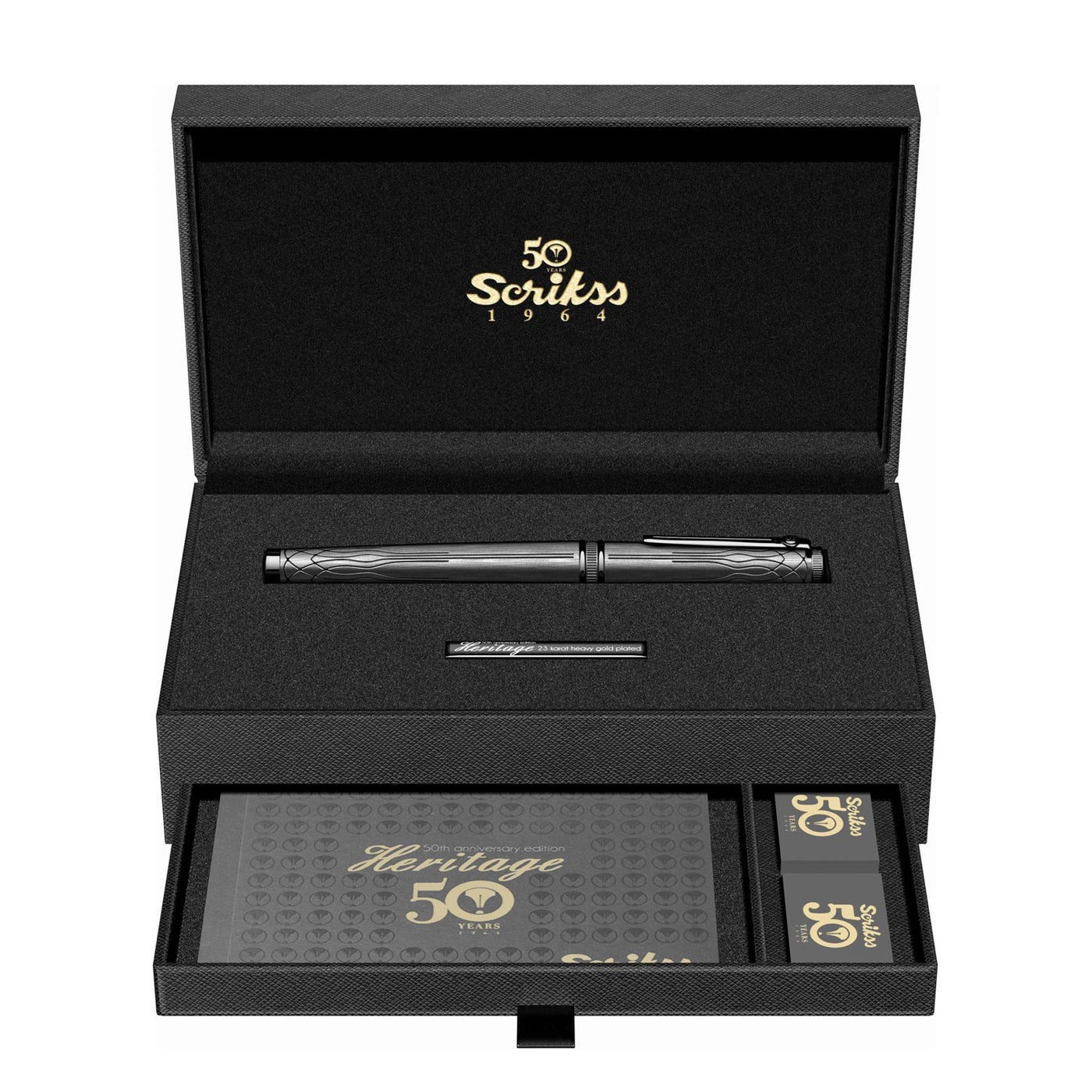 Buy Scrikss Heritage Titanium BT Fountain Pen|Online at Makoba|Scrikss