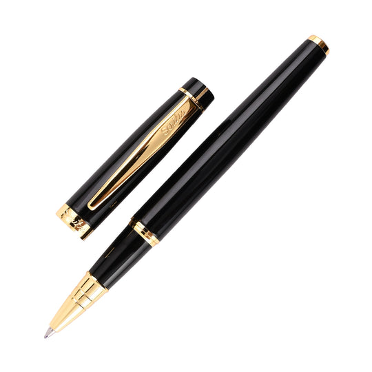 Scrikss Honour 38 Roller Ball Pen - Black GT
