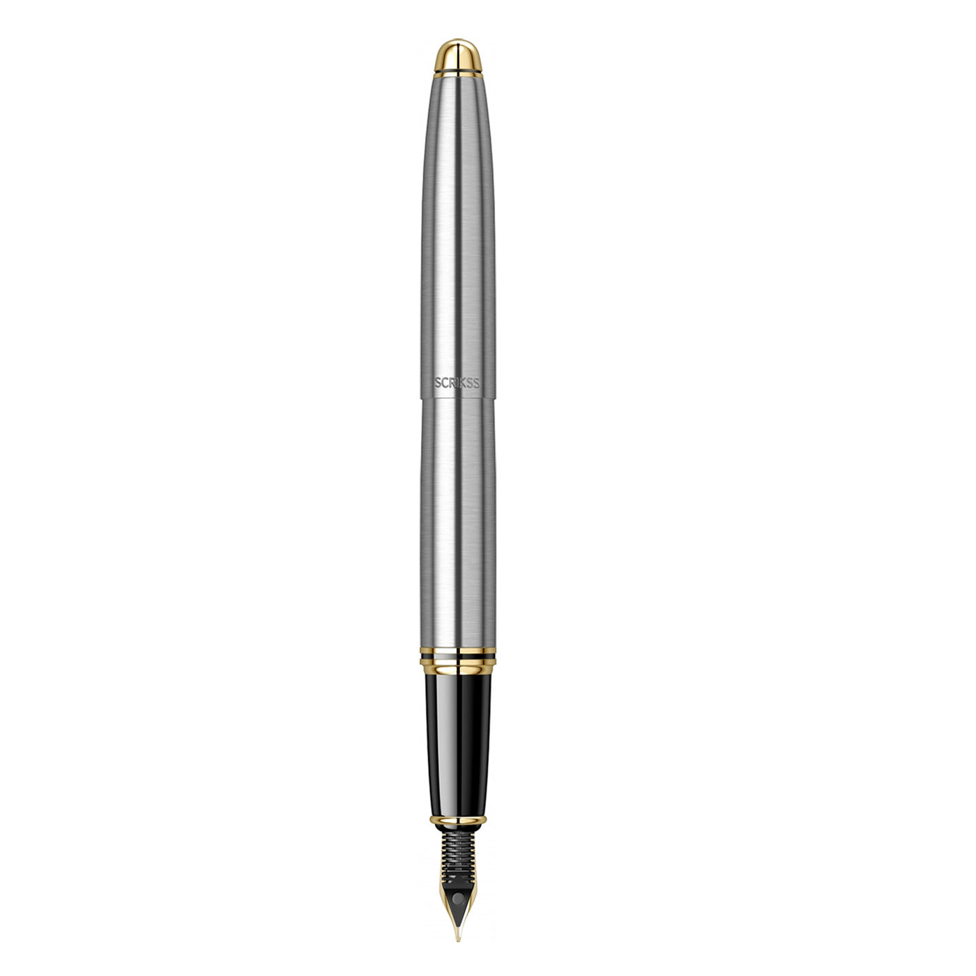 Scrikss Knight 88 Fountain Pen - Chrome GT 2