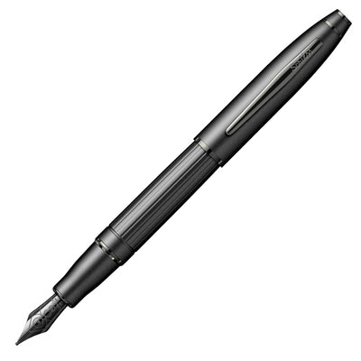 Scrikss Noble 350 Fountain Pen - Matte Black PVD 1