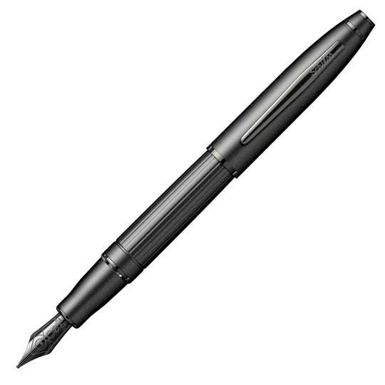 Scrikss Noble 350 Fountain Pen - Matte Black PVD