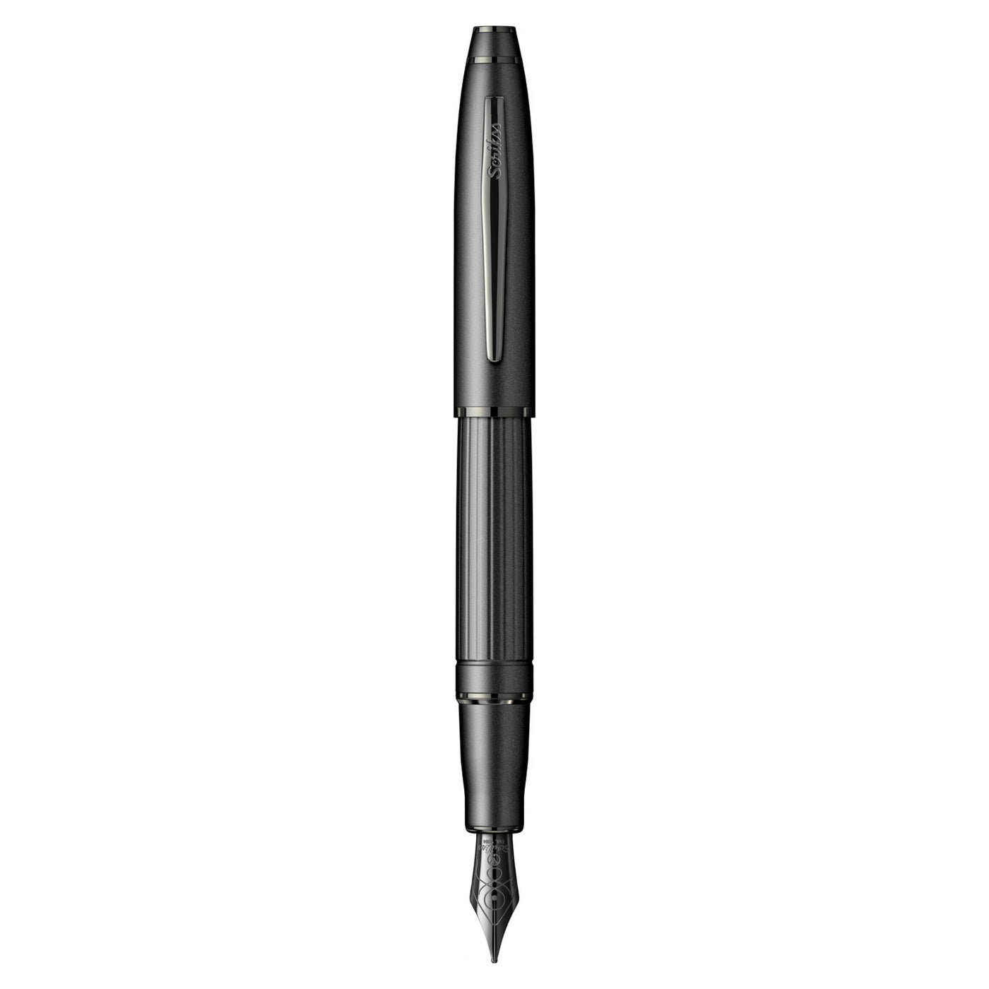 Scrikss Noble 350 Fountain Pen - Matte Black PVD 2