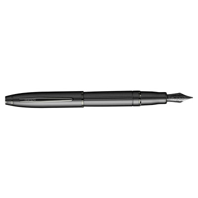 Scrikss Noble 350 Fountain Pen - Matte Black PVD 4