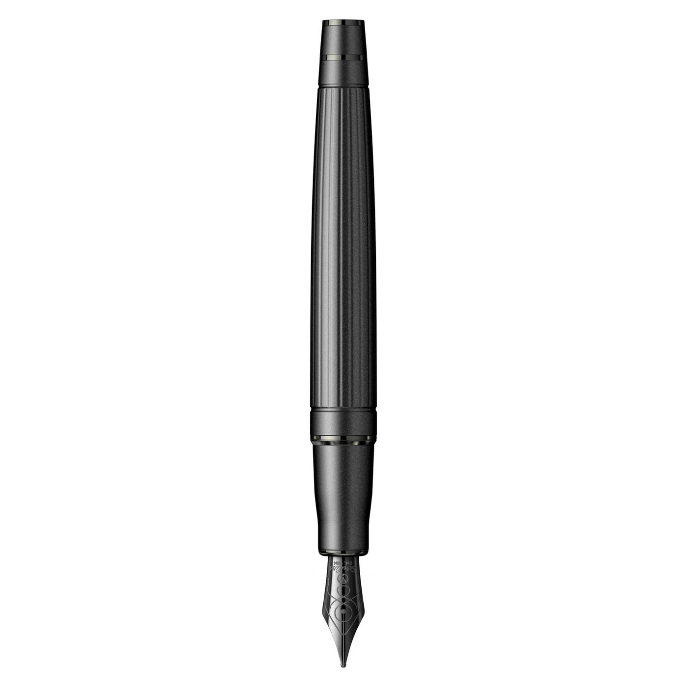 Scrikss Noble 350 Fountain Pen - Matte Black PVD 9