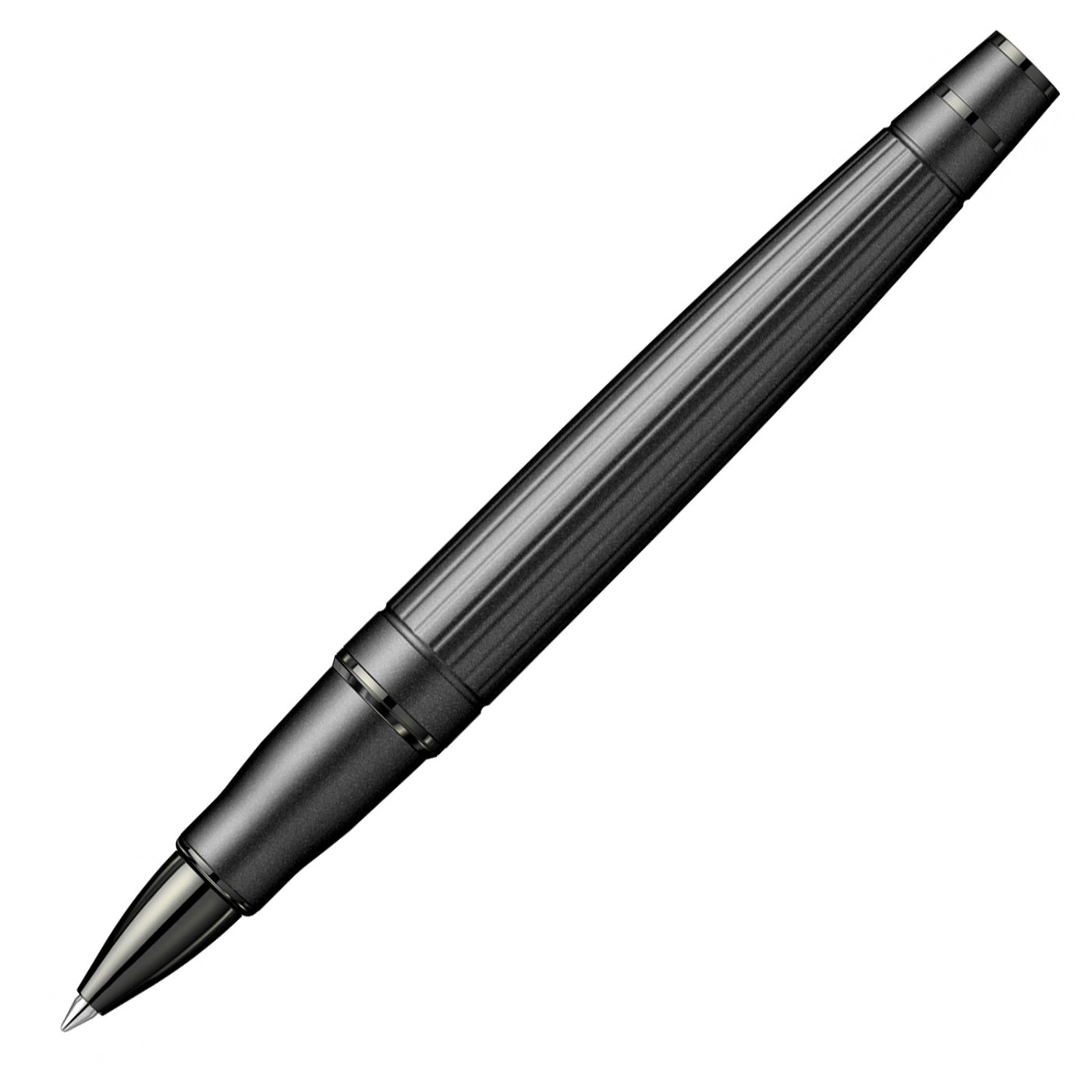 Scrikss Noble 350 Roller Ball Pen - Matte Black PVD 9