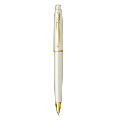 Scrikss Noble 35 Ball Pen - Pearl White GT 8