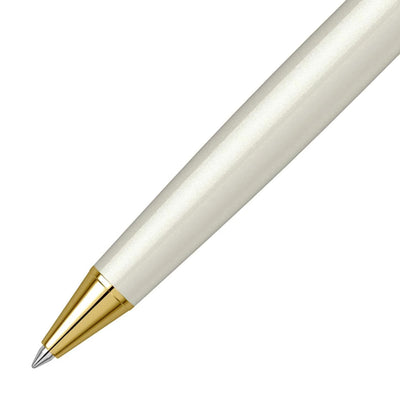 Scrikss Noble 35 Ball Pen - Pearl White GT 2