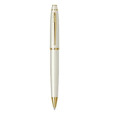 Scrikss Noble 35 Ball Pen - Pearl White GT 4