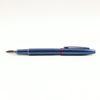 Scrikss Noble 35 Fountain Pen - Metallic Blue PVD