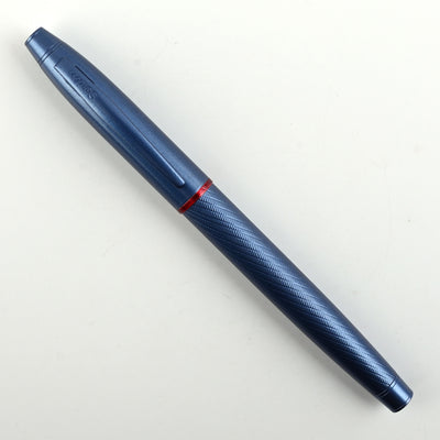 Scrikss Noble 35 Fountain Pen - Metallic Blue PVD