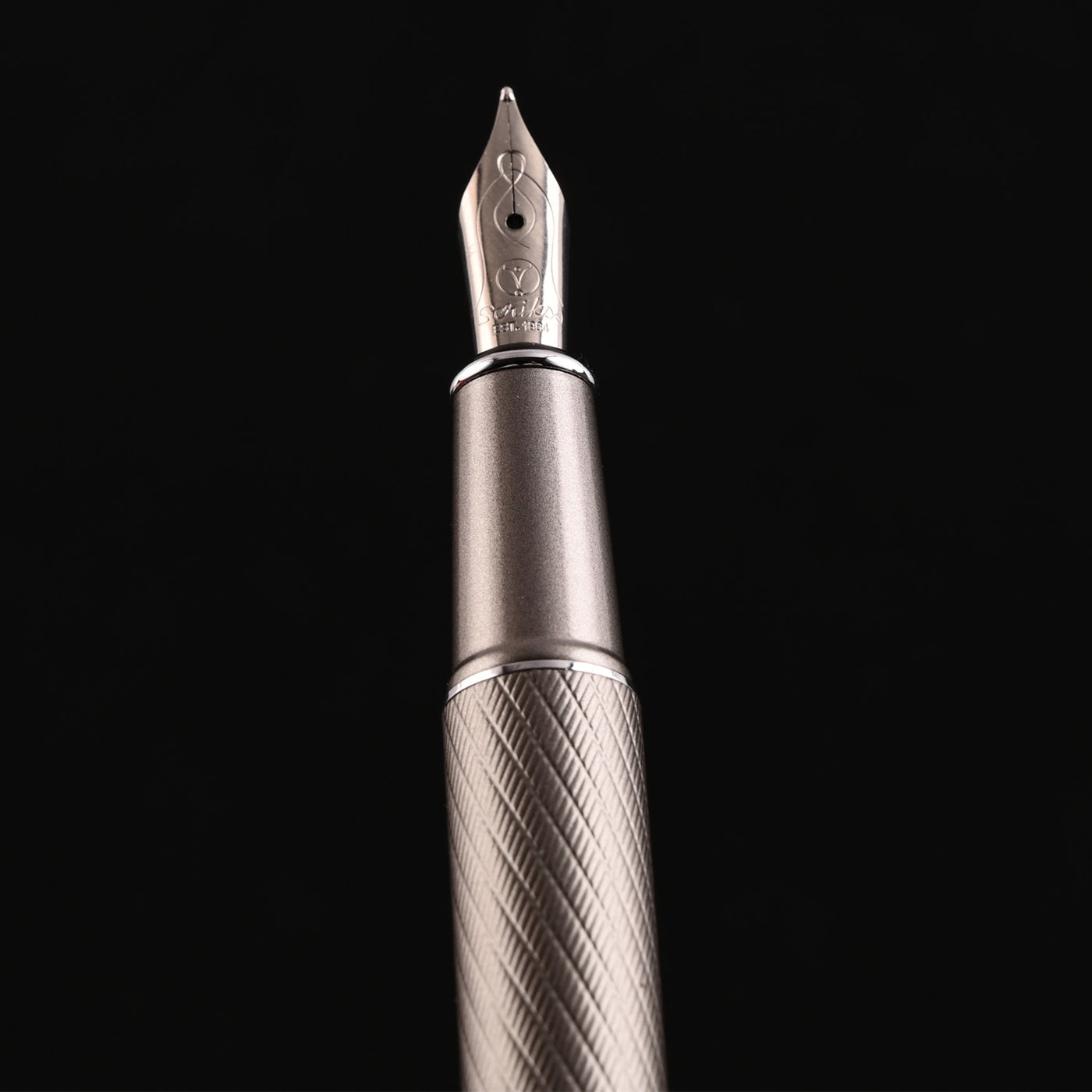 Scrikss Noble 35 Fountain Pen - Titanium PVD 11