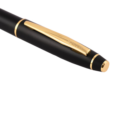 Scrikss Noble 35 Roller Ball Pen - Matt Black GT 5