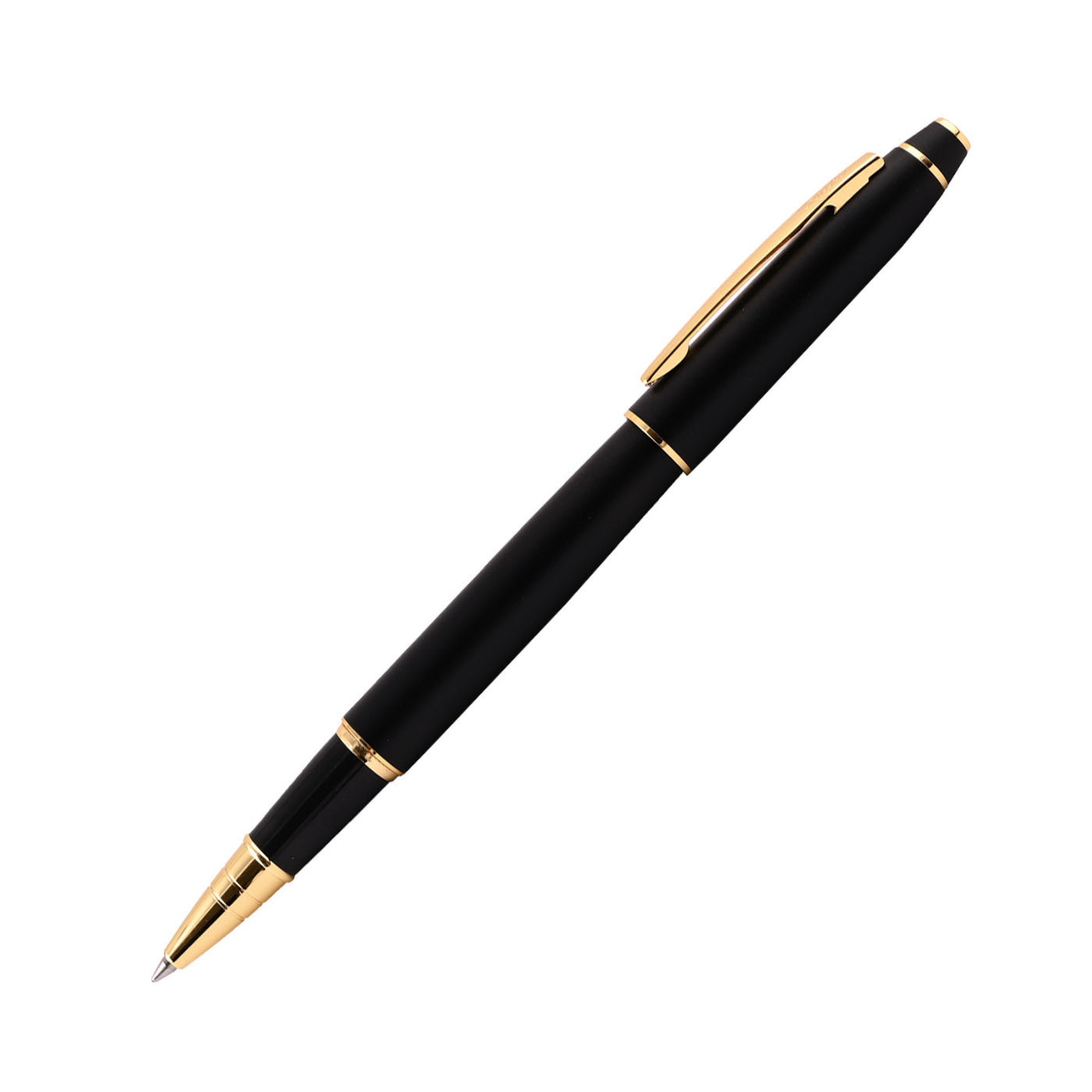 Scrikss Noble 35 Roller Ball Pen - Matt Black GT 6