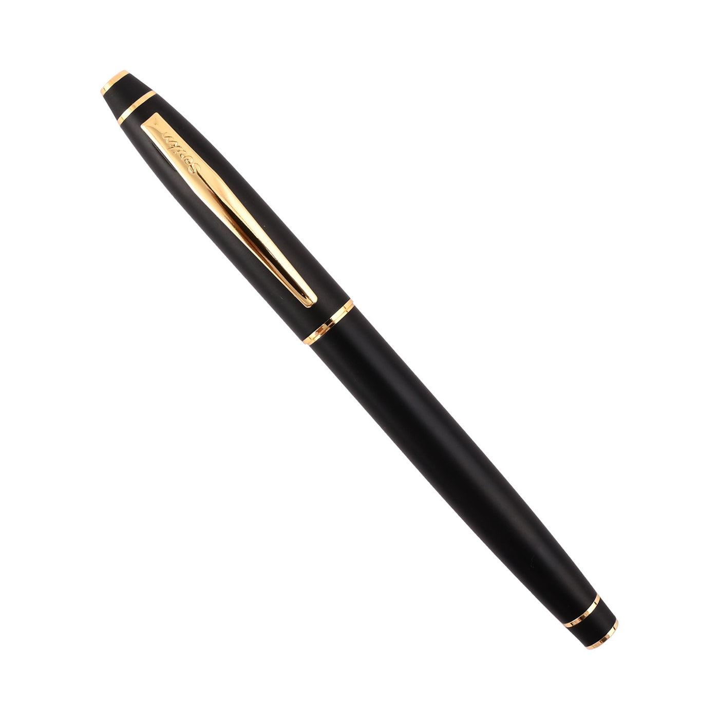 Scrikss Noble 35 Roller Ball Pen - Matt Black GT 7