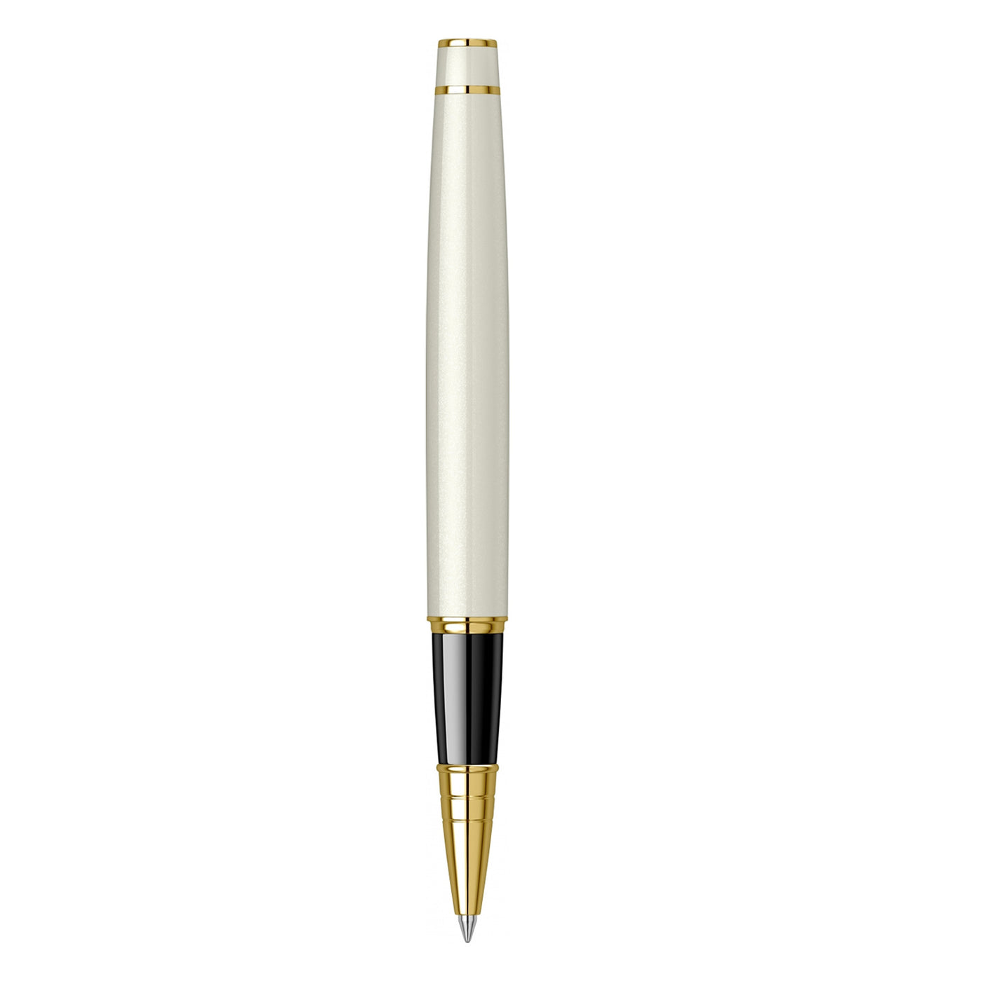 Scrikss Noble 35 Roller Ball Pen - Pearl White GT 3