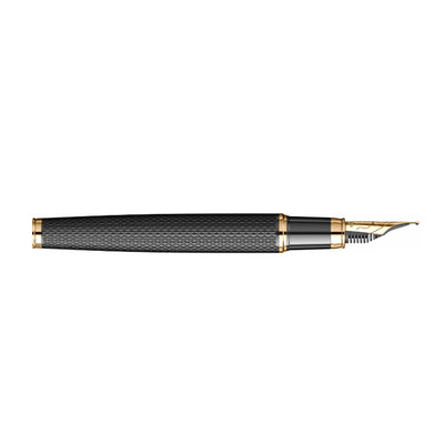 Scrikss Oscar 390 Fountain Pen - Matte Black GT