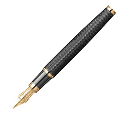 Scrikss Oscar 390 Fountain Pen - Matte Black GT
