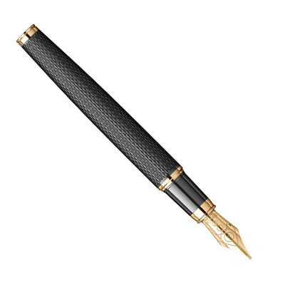 Scrikss Oscar 390 Fountain Pen - Matte Black GT