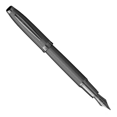 Scrikss Oscar 390 Fountain Pen - Matte Black PVD