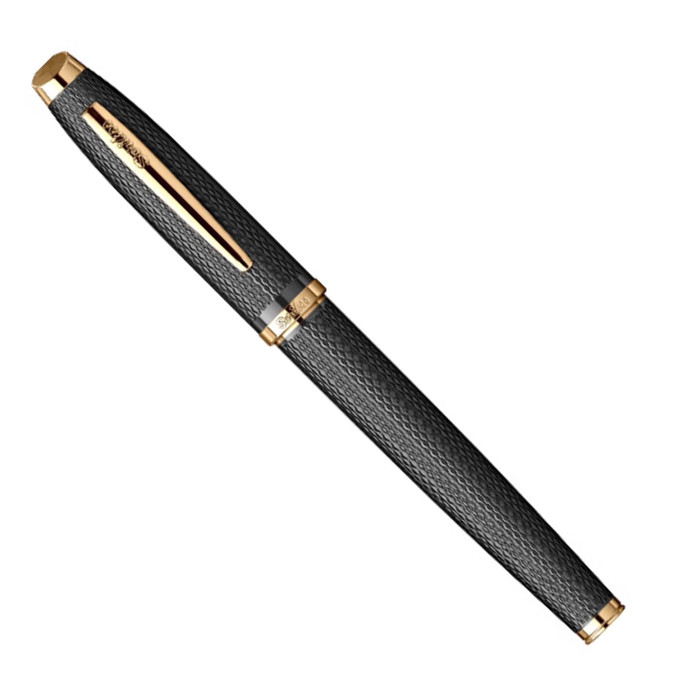 Scrikss Oscar 390 Roller Ball Pen - Matte Black GT