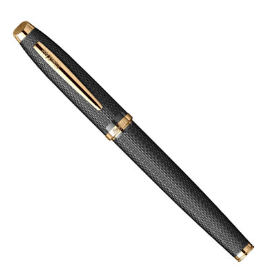 Scrikss Oscar 390 Roller Ball Pen - Matte Black GT