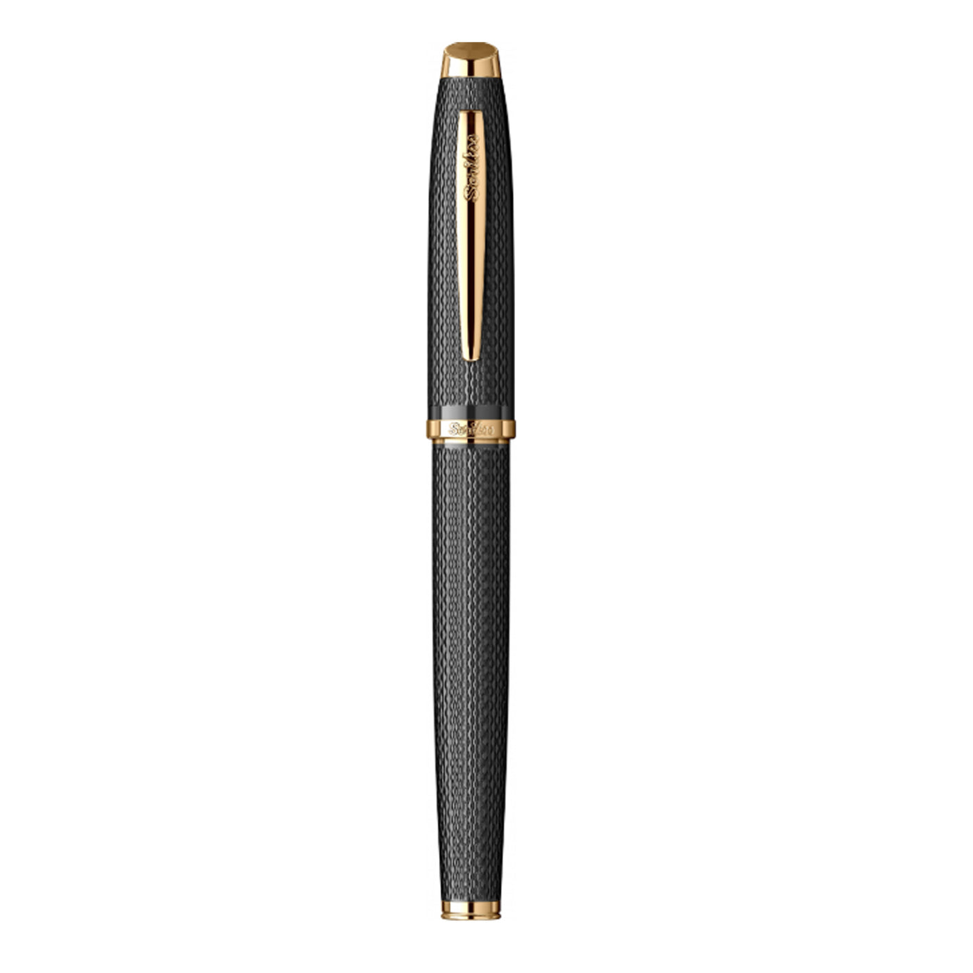Scrikss Oscar 390 Roller Ball Pen - Matte Black GT