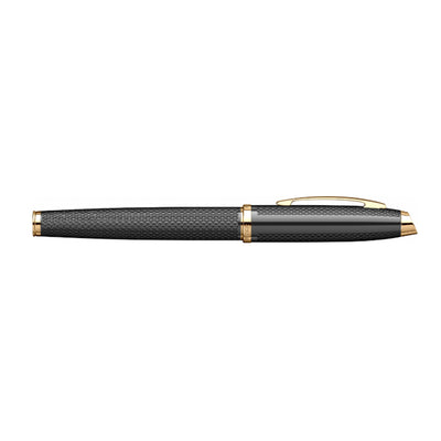 Scrikss Oscar 390 Roller Ball Pen - Matte Black GT
