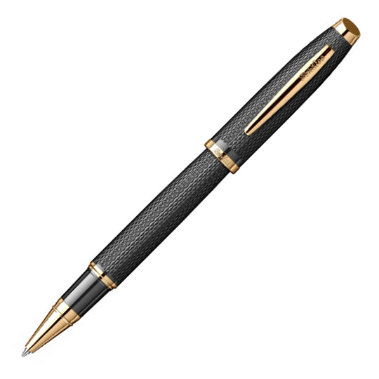 Scrikss Oscar 390 Roller Ball Pen - Matte Black GT