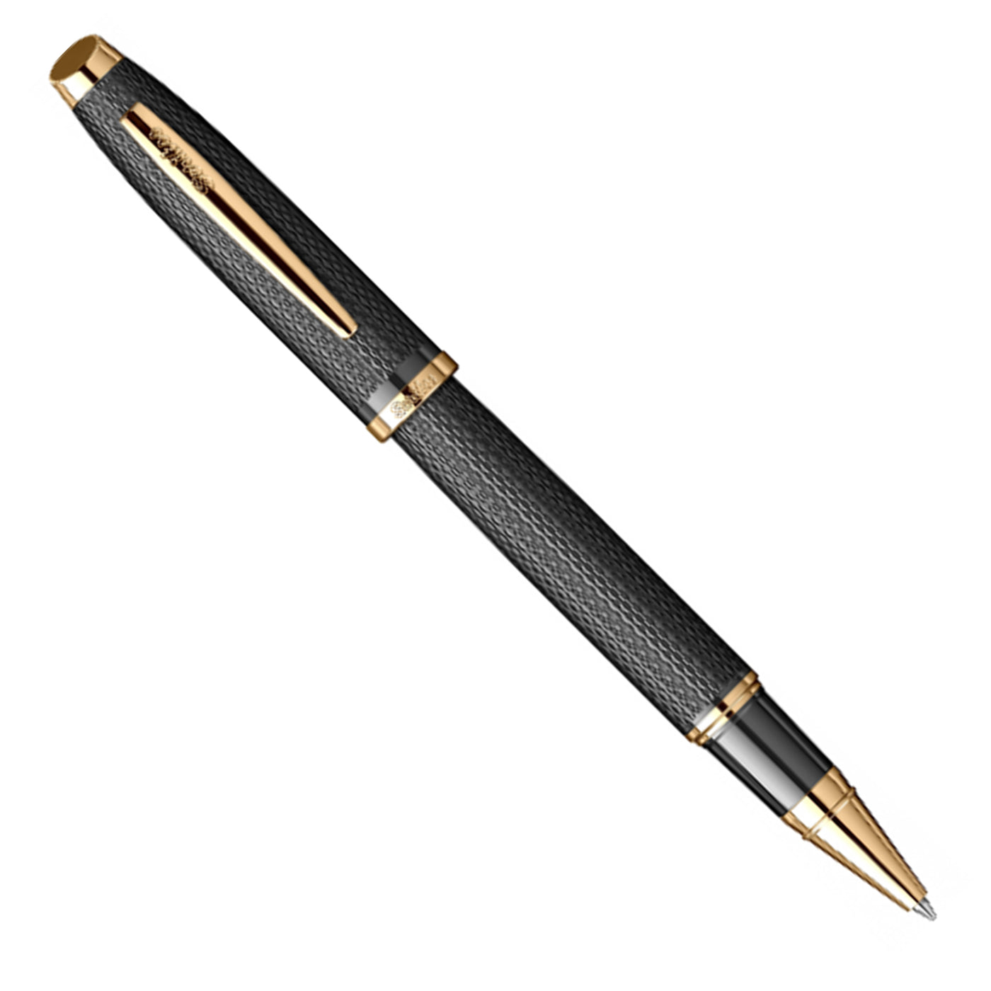 Scrikss Oscar 390 Roller Ball Pen - Matte Black GT